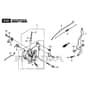 TURBO POWER 53 SV H - 2019 - 292168038/ST1 - Stiga Rotary Mower Control Diagram