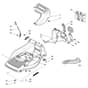 TURBO PRO 55 S4 B - 2013 - 292552028/S13 - Stiga Rotary Mower Deck and Height Adjusting Diagram