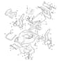 TURBO X3 50 S - 2011-2012 - 290506841/S11 - Stiga Rotary Mower Deck and Height Adjusting Diagram