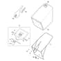 TWINCLIP 50 S H - 2018 - 294512038/ST1 - Stiga Rotary Mower Grass Catcher Diagram