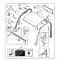 John Deere TX4X2 - PC9461 - Cab Frame - ST1037441