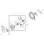 John Deere TX4X2 - PC9461 - Differential Gears - ST486818