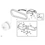 John Deere TX4X2 - PC9461 - Drive Belt - ST486822