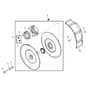 John Deere TX4X2 - PC9461 - Driven Clutch - ST486824