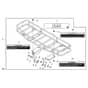 John Deere TX4X2 - PC9461 - Hood Rack - ST486865