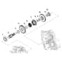 John Deere TX4X2 - PC9461 - Reduction Shaft - ST559104