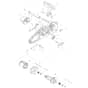 Makita UC3041A - Electric Chain Saw - Power Tool 01 Diagram