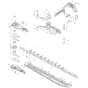 Makita UH014G - 750mm Cordless Hedge Trimmer - Power Tool 02 Diagram