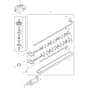 Makita UH5520 - Hedge Trimmer - Power Tool 02 Diagram