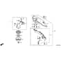 Honda UMK425E1-LEET -  Gear Case Diagram