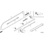 Honda UMK425E2-HAHF-LEET -  Frame Pipe Diagram