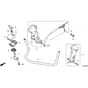 Honda UMK425E2-HAJF-UEET -  Handle Pipe Diagram