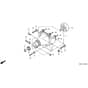 Honda UMK425E-LEET -  Fan Cover Diagram