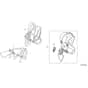 Honda UMK431E-L3E -  Shoulder Belt Diagram
