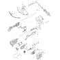 Makita UR017G - Cordless Grass Trimmer - Power Tool Diagram