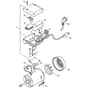 Stihl USG - Electric Motor 220 V-60 Hz - Parts Diagram