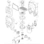 Makita VC008G - Cordless Bckpck Vacuum Cleaner - Power Tool 01 Diagram
