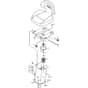 VILLA 13 - 2015 - 13-2717-56 - Stiga Front Mower Seat Diagram