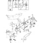 VILLA 13 HST -  2015 - 13-2729-75 - Stiga Front Mower Power take-off Diagram