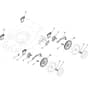 VILLY 1600i - 2014 - 295440665/AGK - Castel Garden Rotary Mower Height Adjusting Diagram