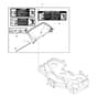 John Deere W52R - PC13631 - Discharge Chute - ST984001