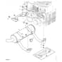 John Deere W61R - PC13632 - Muffler ( - 050000) - ST940293