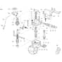 WB50 (K800H) - Oleo-Mac Flail Mower Gears (1/2) Diagram