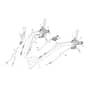 WB 100 TR - Oleo-Mac Flail Mower Handle-bar and control box Diagram