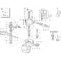 WB 65 HR 11 - Oleo-Mac Flail Mower Speed gears of the change (1/2) Diagram