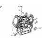WB 65 (K1100 H) - Oleo-Mac Flail Mower Baseframe Diagram