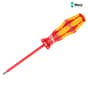 Wera Kraftform Plus 160i VDE Insulated Screwdriver Slotted Tip 2.5 x 80mm - 5006100001