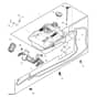 John Deere X105 - PC12385 - Fuel Tank - ST800629