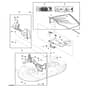 John Deere X106 - PC13343 - Discharge Chute - ST920128
