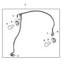 John Deere X107 - PC13997 - Wiring Harness - ST1011173