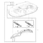 John Deere X107 - PC13997 - Mulch Kit - ST925520