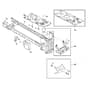 John Deere X110 - PC9636 - FRAME - ST245021