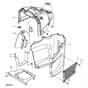 John Deere X110 - PC9636 - PEDESTAL - ST245024