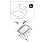 John Deere X110 - PC9636 - SEAT - ST245025