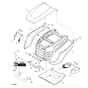 John Deere X115R - PC12386 - Hood - ST799786