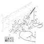 John Deere X116R - PC13346 - Handle Assembly - ST903019