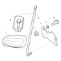 John Deere X135R - PC11760 - Parking Brake - ST800323