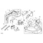 John Deere X140 - PC9638 - Eame Shielding (300001 - ) - ST245136