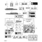 John Deere X140 - PC9638 - Labels - ST245171