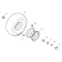 John Deere X146R - PC13347 - Wheel - ST800947