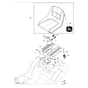 John Deere X146R - PC13347 - Seat - ST901725