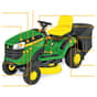 John Deere X146R Tractor - Quick Reference Guide