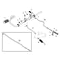 John Deere X155R - PC10452 - Brake Pedal - ST247289