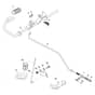 John Deere X165 - PC10451 - Brake Pedal - ST245962