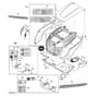 John Deere X165 - PC10451 - Hood - ST245968