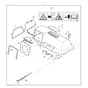 John Deere X166 - PC13345 - Material Collection - ST965262